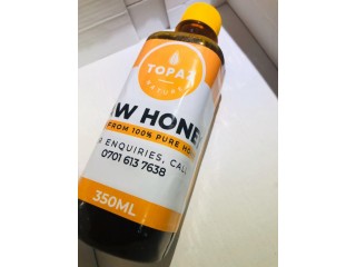 Pure raw honey