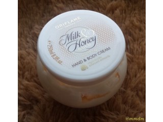 Milk& honey body cream