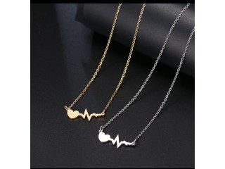Heartbeat necklace 