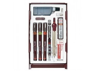 Rotring Isograph Technical Drawing Pen - Master Set