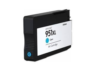 Replacement for HP 951XL (CN046AN) High Yield Cyan Ink Cartridge