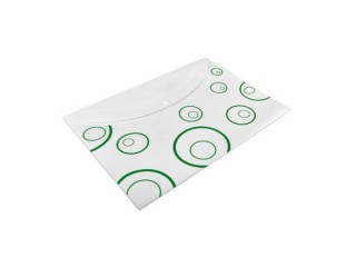 DataKing My Clear Bag with Circle Printed - Set of 12